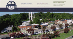 Desktop Screenshot of downtowngarner.com