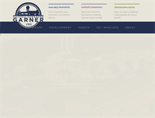 Tablet Screenshot of downtowngarner.com